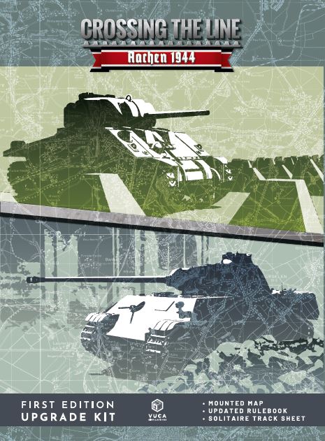 Crossing the Line - Aachen 1944 - Upgrade Kit with mounted mapboard