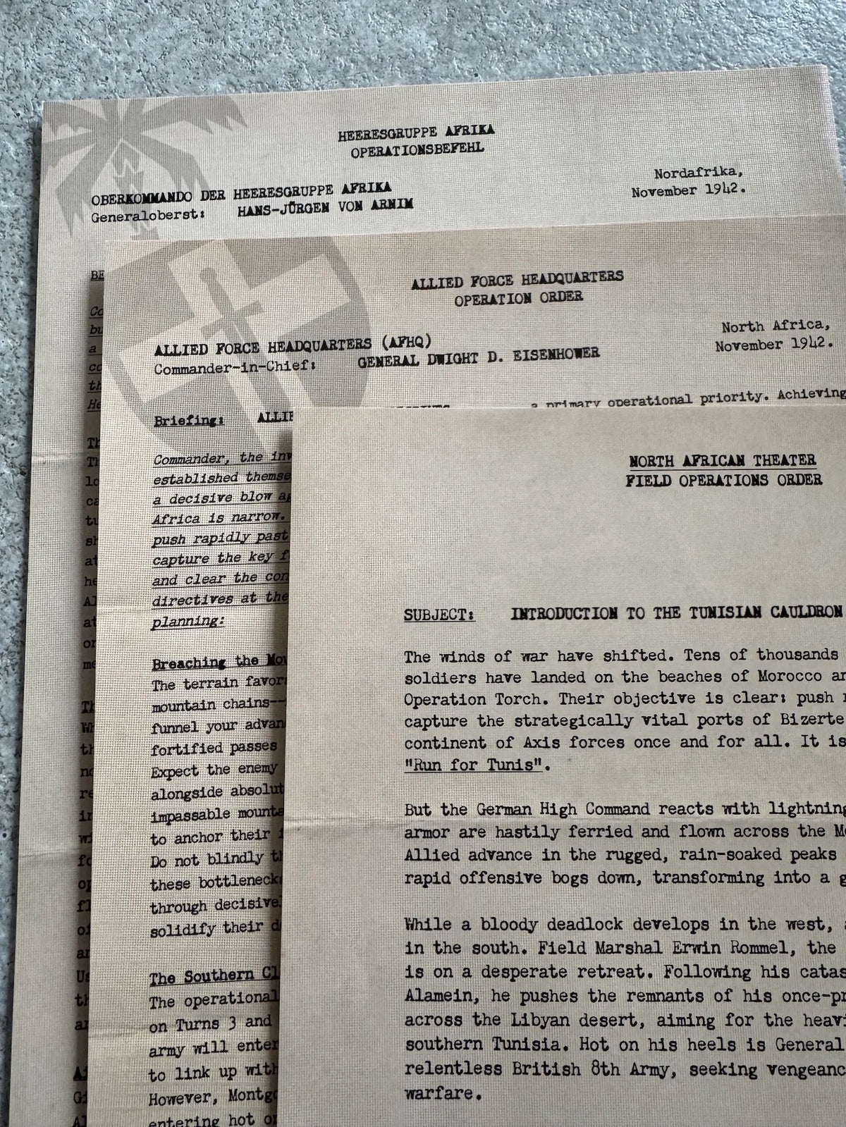 Traces of Tunisia