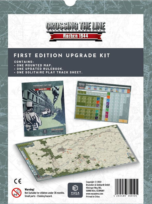 Crossing the Line - Aachen 1944 - Upgrade Kit with mounted mapboard